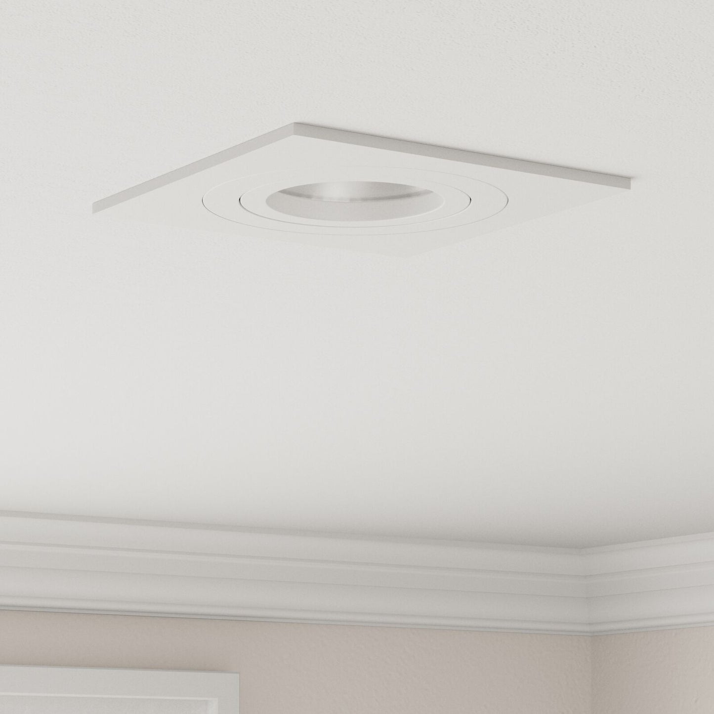 Ingebouwde Spotlights 24 Stuks Vierkant Gu10 Wit 91X91 Mm