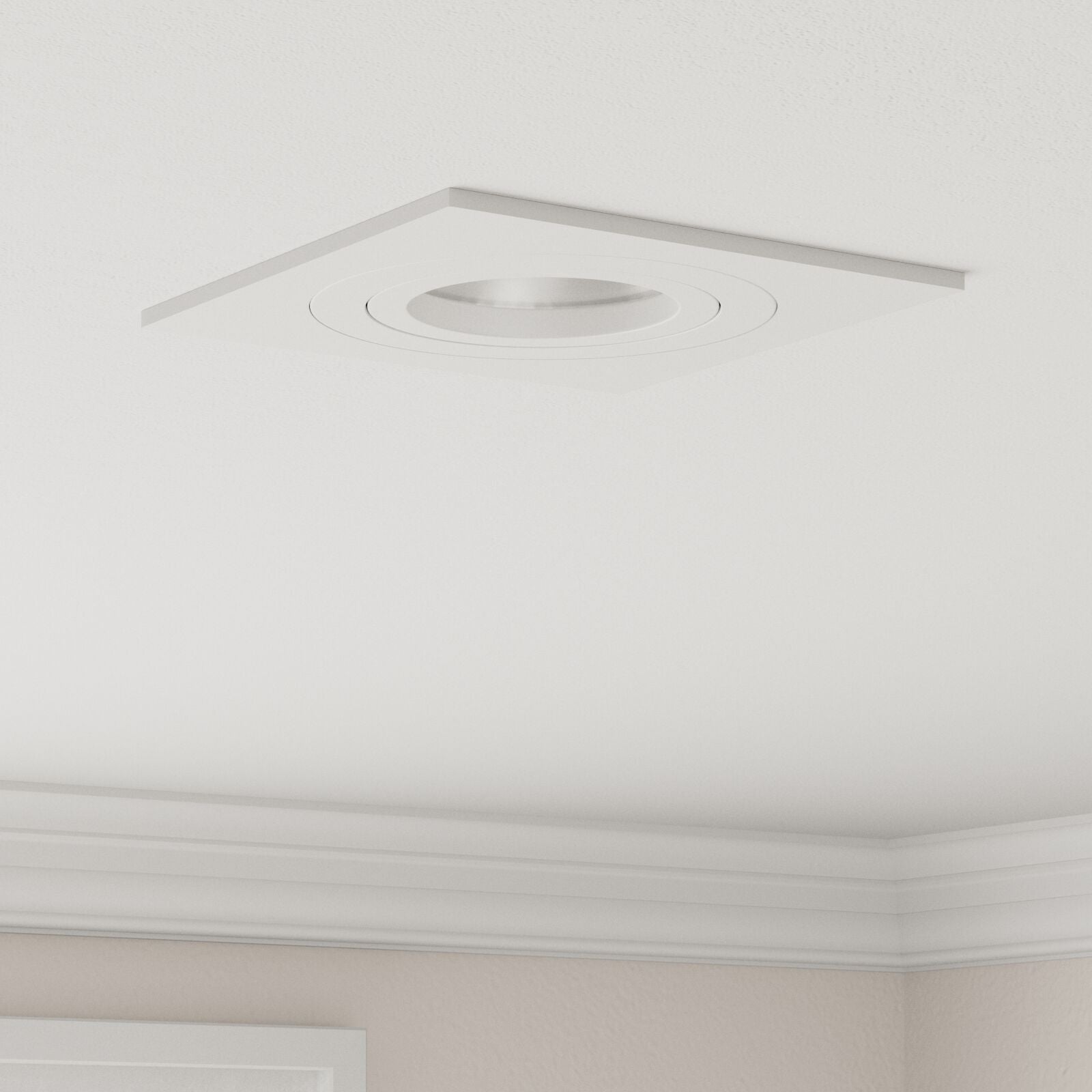 Ingebouwde Spotlights 24 Stuks Vierkant Gu10 Wit 91X91 Mm