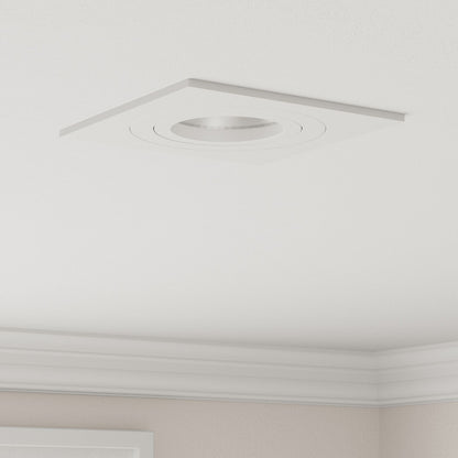 Ingebouwde Spotlights 24 Stuks Vierkant Gu10 Wit 91X91 Mm