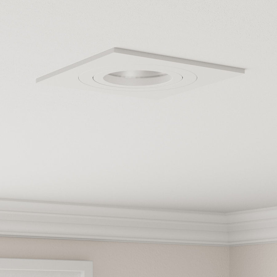 Ingebouwde Spotlights 24 Stuks Vierkant Gu10 Wit 91X91 Mm