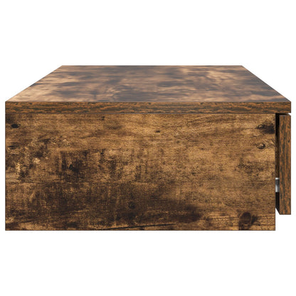 Bedlade Geengineerd Hout Gerookt eiken 75 x 36,5 x 16,5 cm