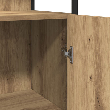 Badkamerkast Artisan Eiken 33X33X185,5 Cm Gelaagd Hout