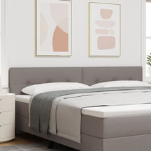 Hoofdbord Knop Tufted Stof Taupe 200 cm Laag hoofdbord