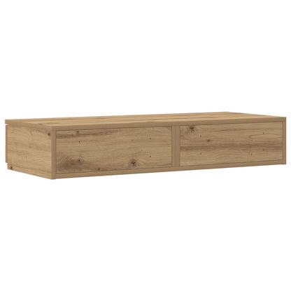 Bedladen 90X36,5X16,5 Cm Behandeld Hout Artisan eiken 90 x 36.5 x 16.5 cm