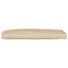 Palletkussen 110x40x8 cm beige polyester