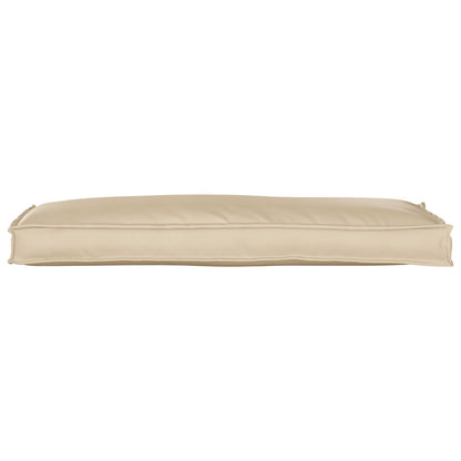 Palletkussen Voor Banken 110X40X8 Cm Oxford Stof Beige