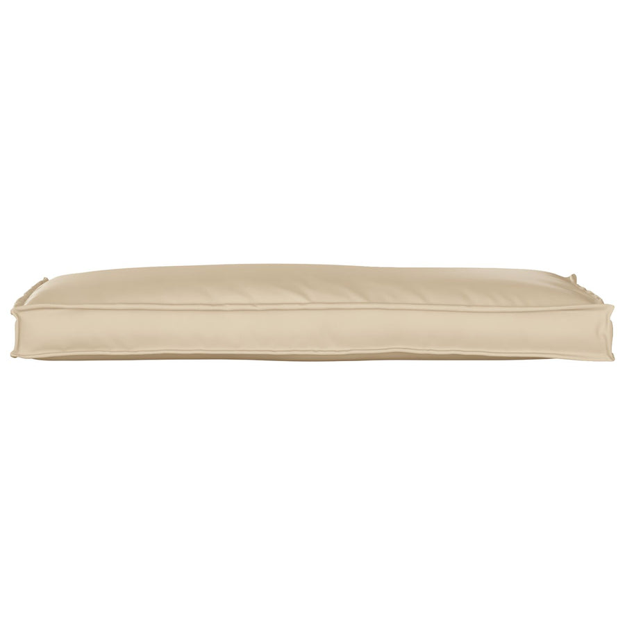 Palletkussen Voor Banken 110X40X8 Cm Oxford Stof Beige