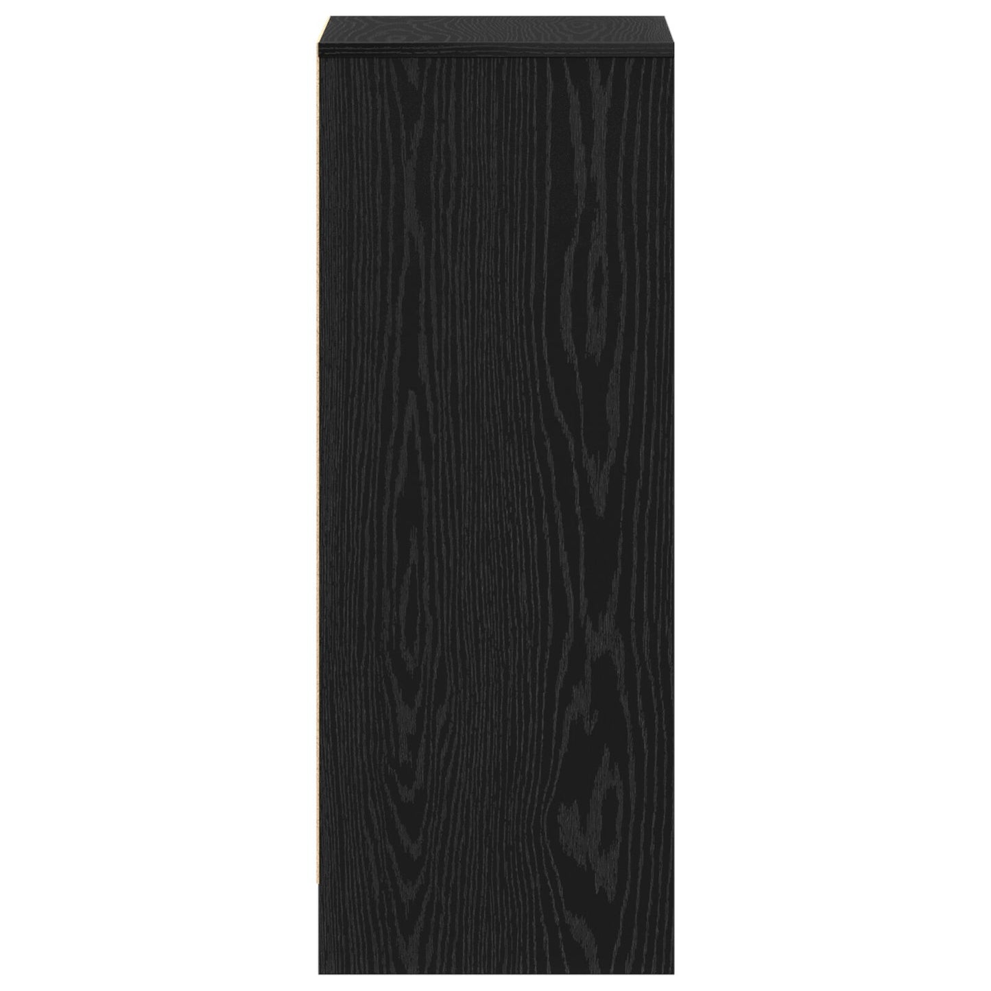 Schoenenkast Zwart Eik Gelaagd Hout Zwart eiken 60 x 35 x 92 cm