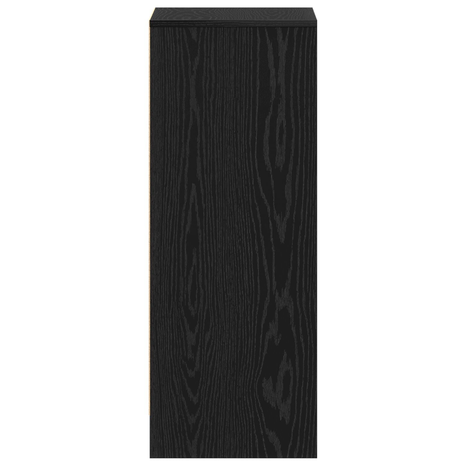 Schoenenkast Zwart Eik Gelaagd Hout Zwart eiken 60 x 35 x 92 cm