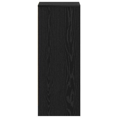 Schoenenkast Zwart Eik Gelaagd Hout Zwart eiken 60 x 35 x 92 cm