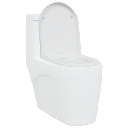 Snelsysteem Toiletbril Met Zachte Sluit Duroplast Wit