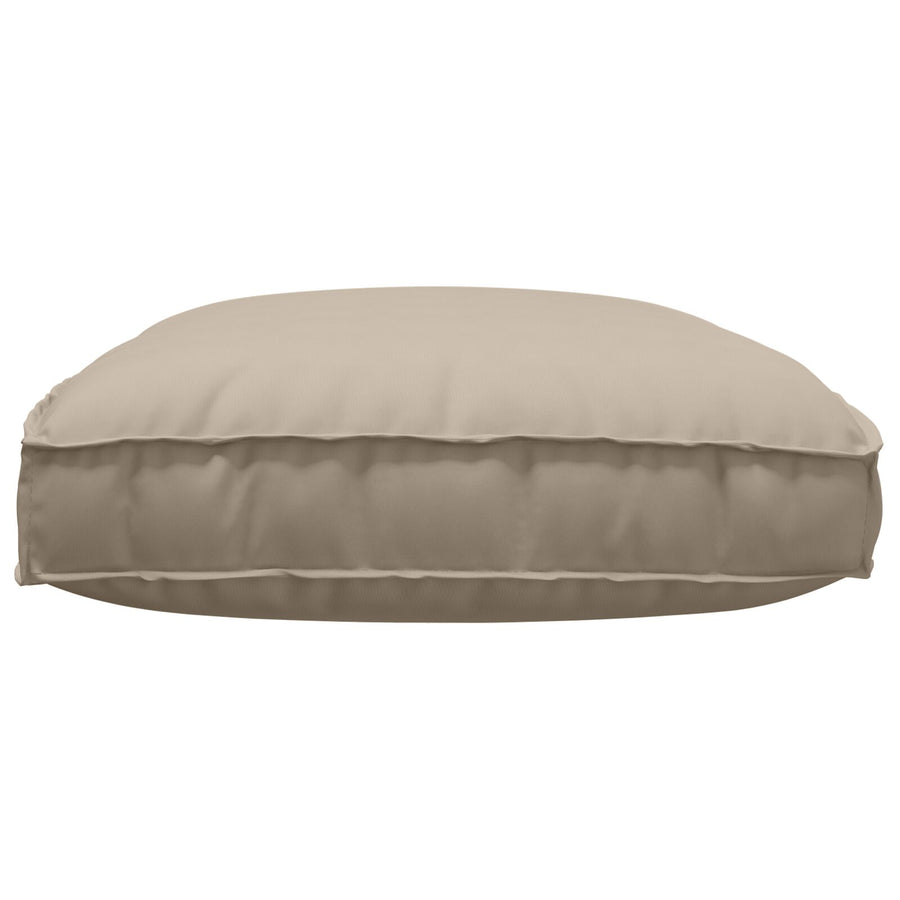 Buiten Kussen Polyester 120 X 12 X 80 Cm Waterafstotend Taupe