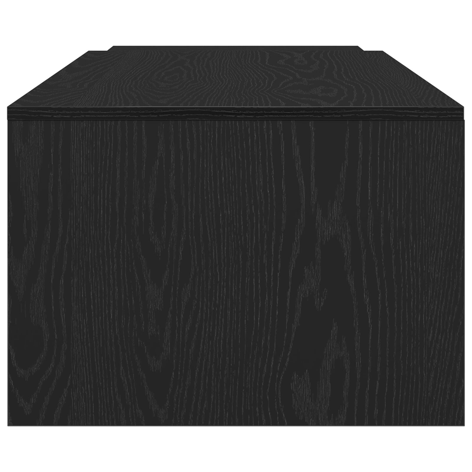 Salontafel Zwart Eiken 150X50X35 Cm Gelaagd Hout