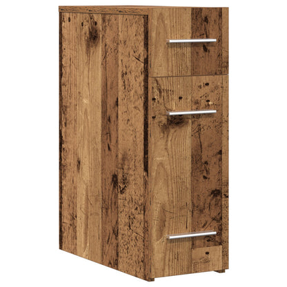 Apothekerskast Oud Hout 20X45,5X60 Cm Bewerkt Hout