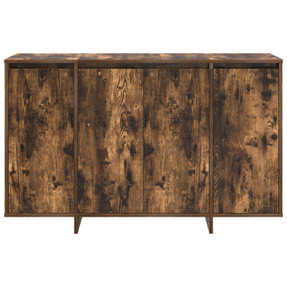 Gerookt Eiken Dressoir Gerookt Eiken Bewerkt Hout 120 X 41 X 75 Cm