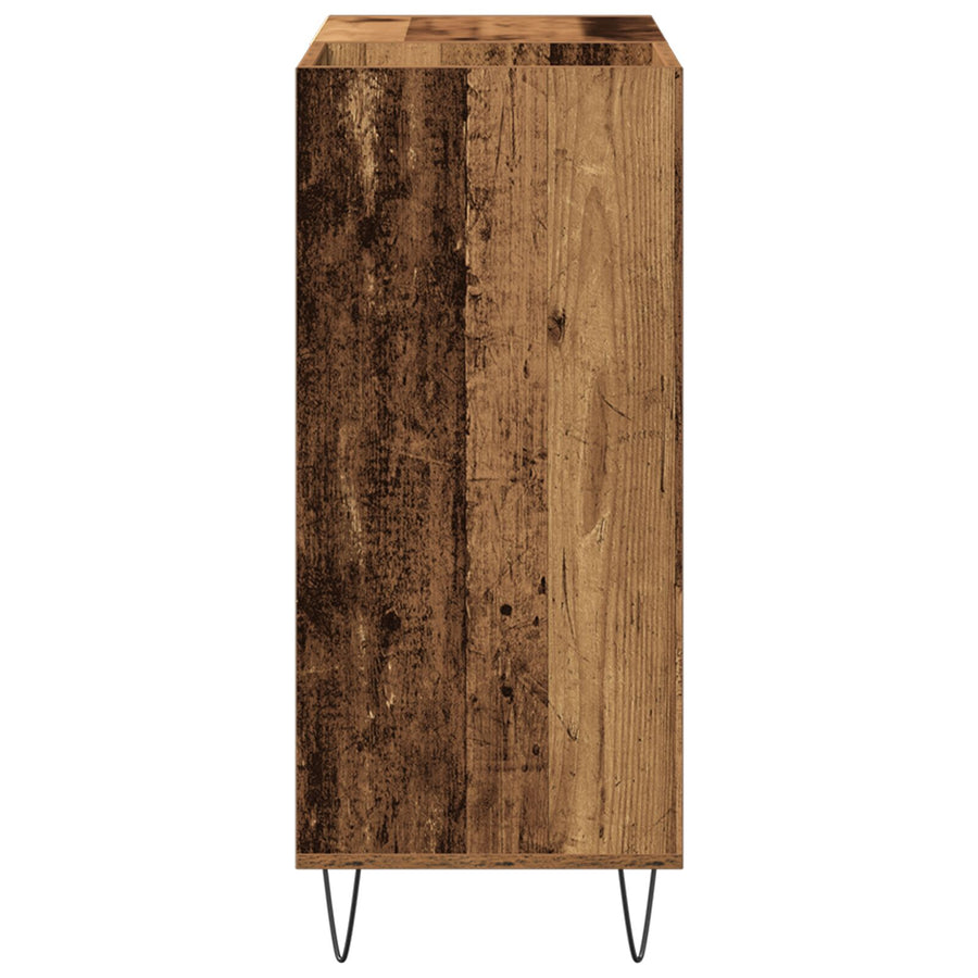 Media Kast Artisan Eiken 84.5X38X90 Cm Bewerkt Hout