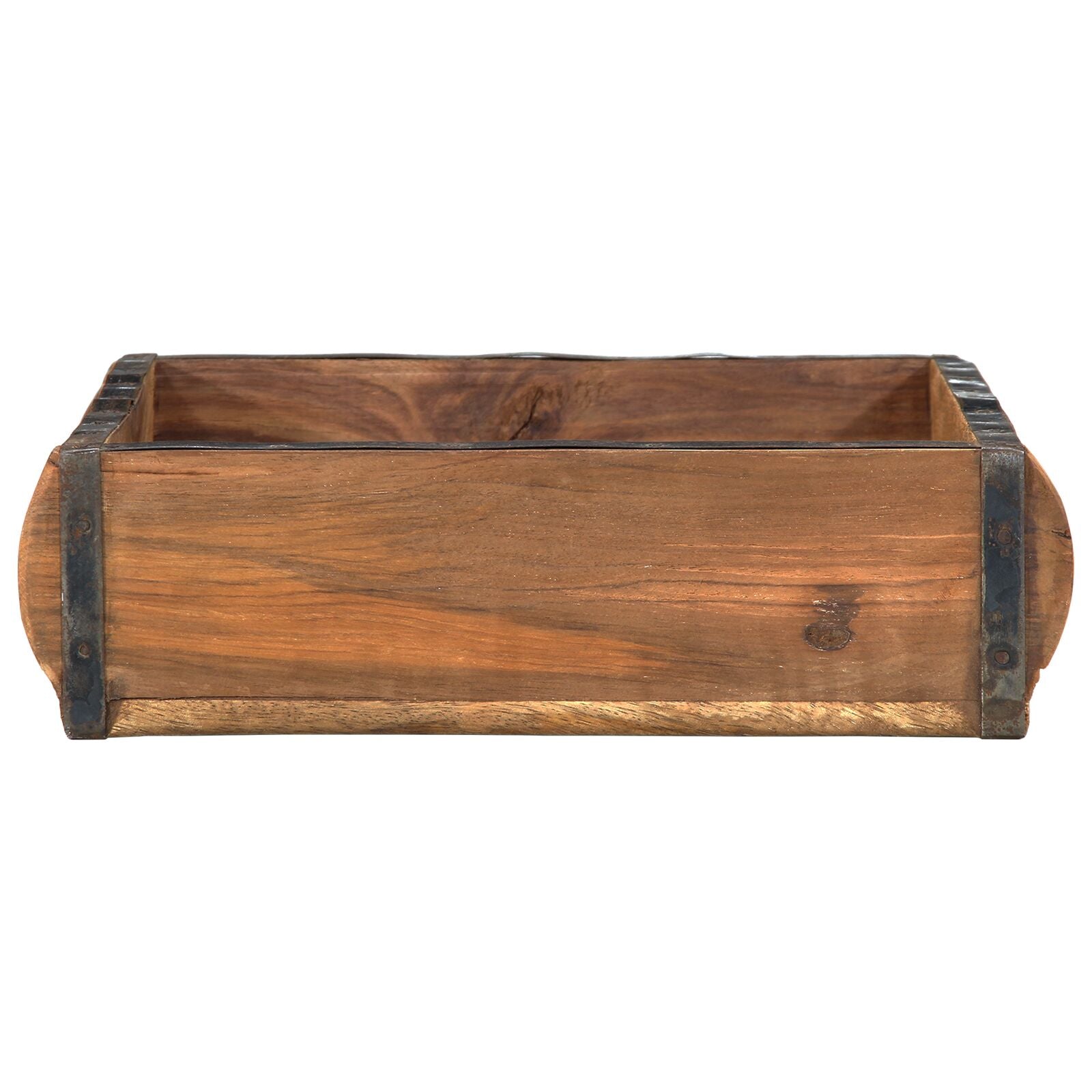Dienbladen 4 Stuks 31X29X10 Cm Massief Hout Gerecycled 29 x 31 x 10 cm
