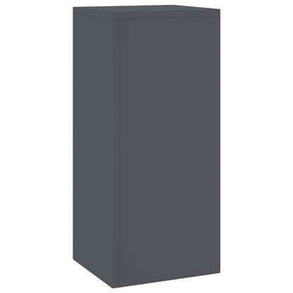 Buiten Plantstands Pilaren 2 Stuks 24X24X55 Cm Staal Anthraciet 2x (55 cm)