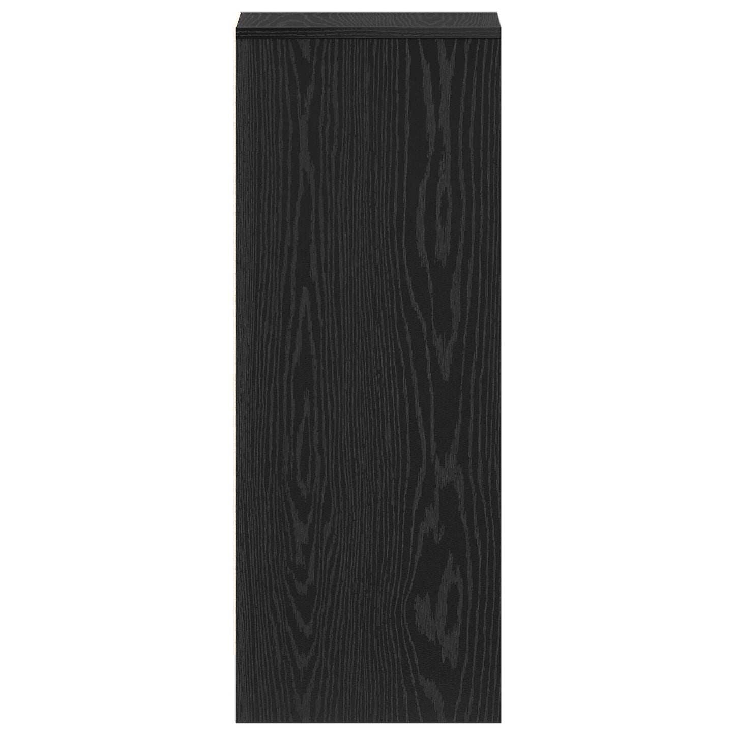 Schoenenkast 31,5X35X90 Cm Gelaagd Hout Zwart eiken 32 x 35 x 92 cm