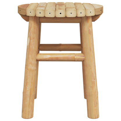 Lage Kruk Rond Ø30X36 Cm Bamboe