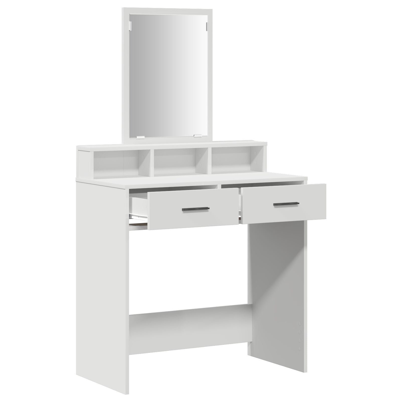 Make-Uptafel Met Lades 79 x 41 x 140 cm Wit