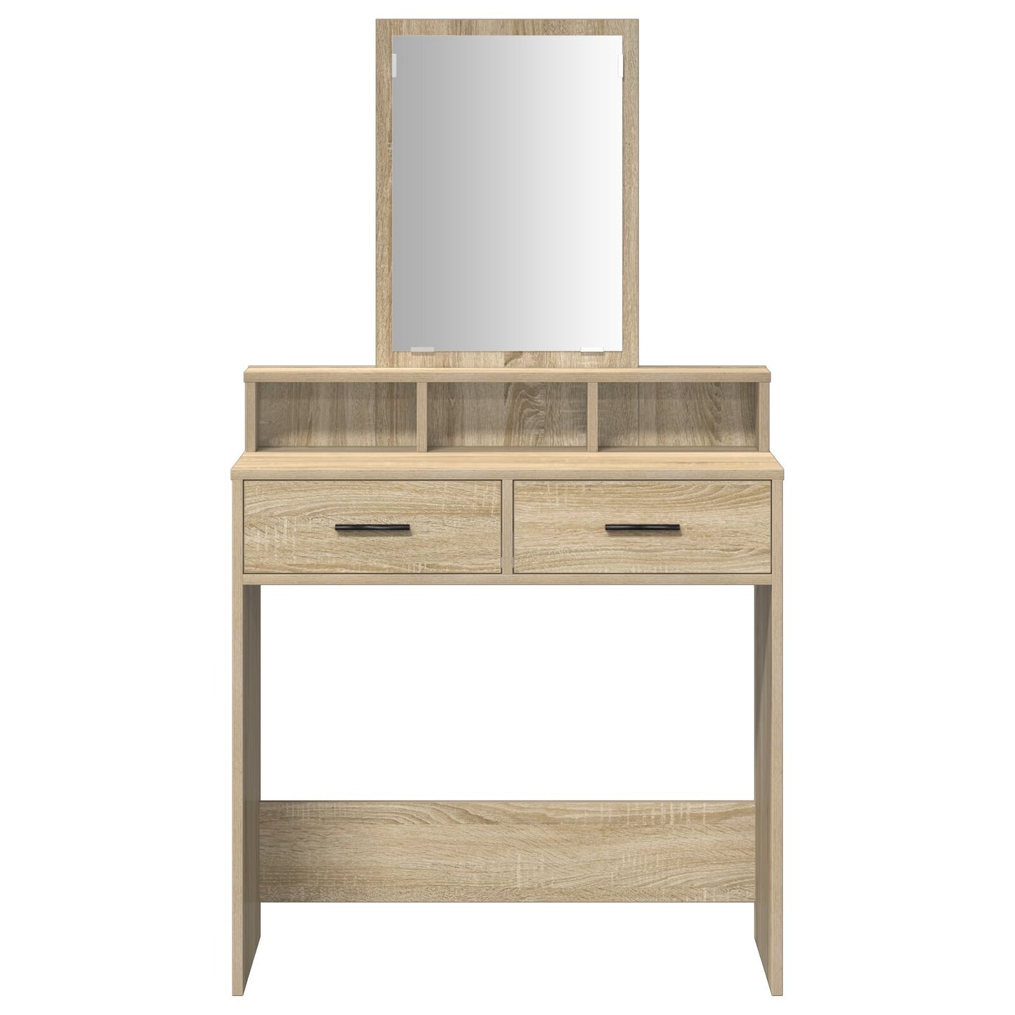 Kaptafel Met Lades In 79 x 41 x 140 cm Sonoma eiken