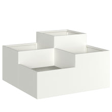 Tuinplantbak Te Staal Wit 80 x 80 x 48 cm