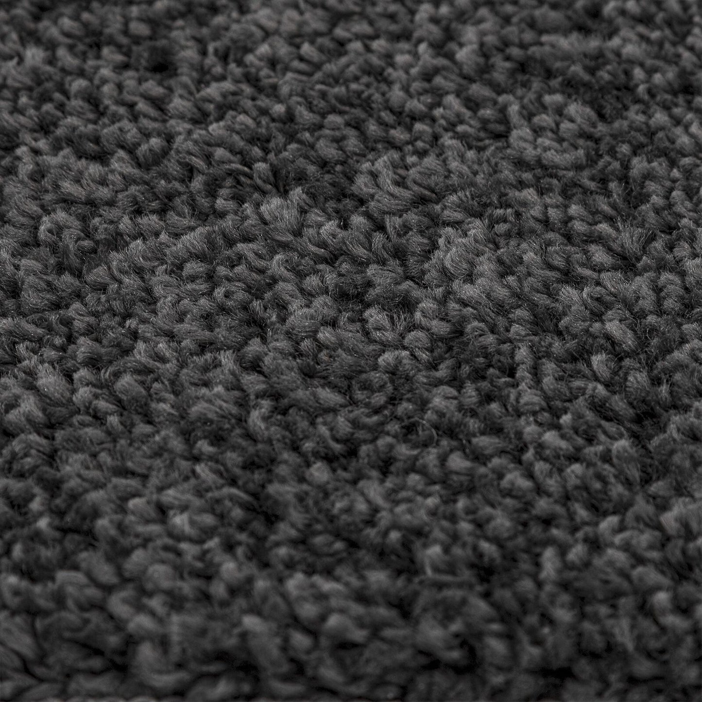 Shaggy Vloerkleed Met Latex Achterkant Donkergrijs 200 x 200 cm