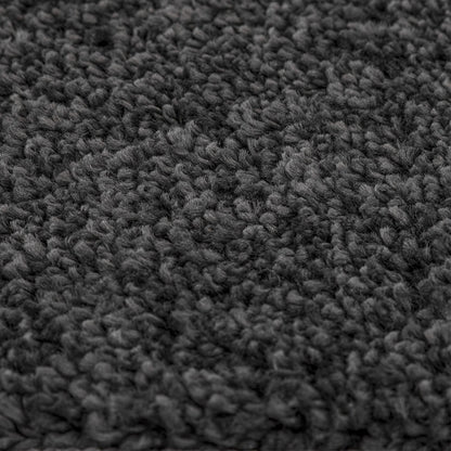Shaggy Vloerkleed Met Latex Achterkant Donkergrijs 200 x 200 cm