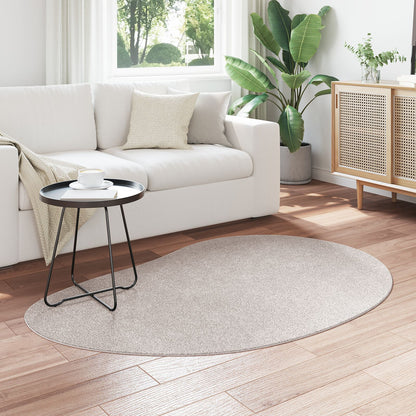 Vloerkleed Polyester Antislip Zand 120 x 170 cm Ovaal-Druppel