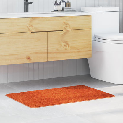 Badmat Rechthoekig Polypropeen Antislip Oranje 60 x 90 cm