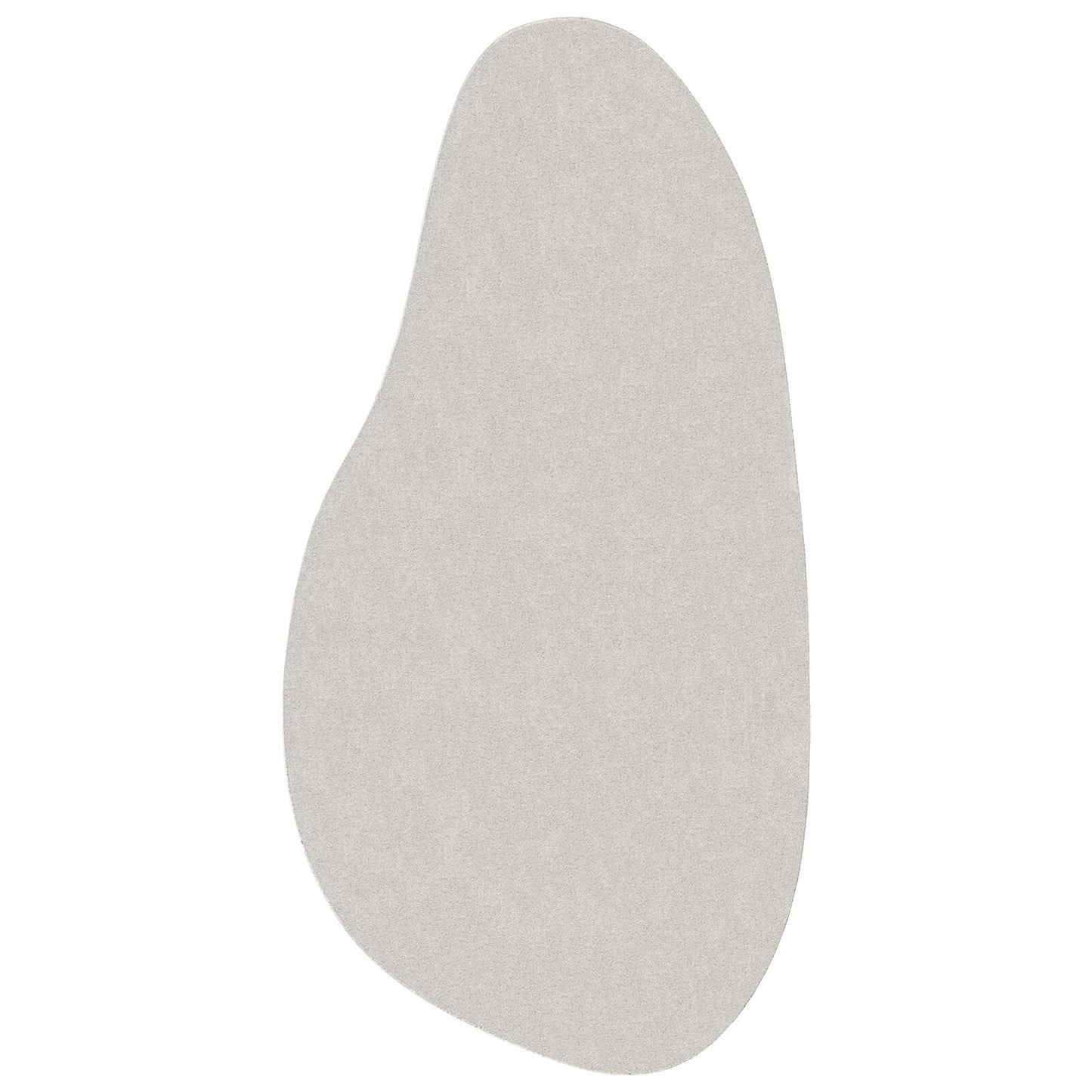 Vloerkleden Katoen Decoratieve Inzetstukken Zand 100 x 200 cm Ovaal-Golfrand