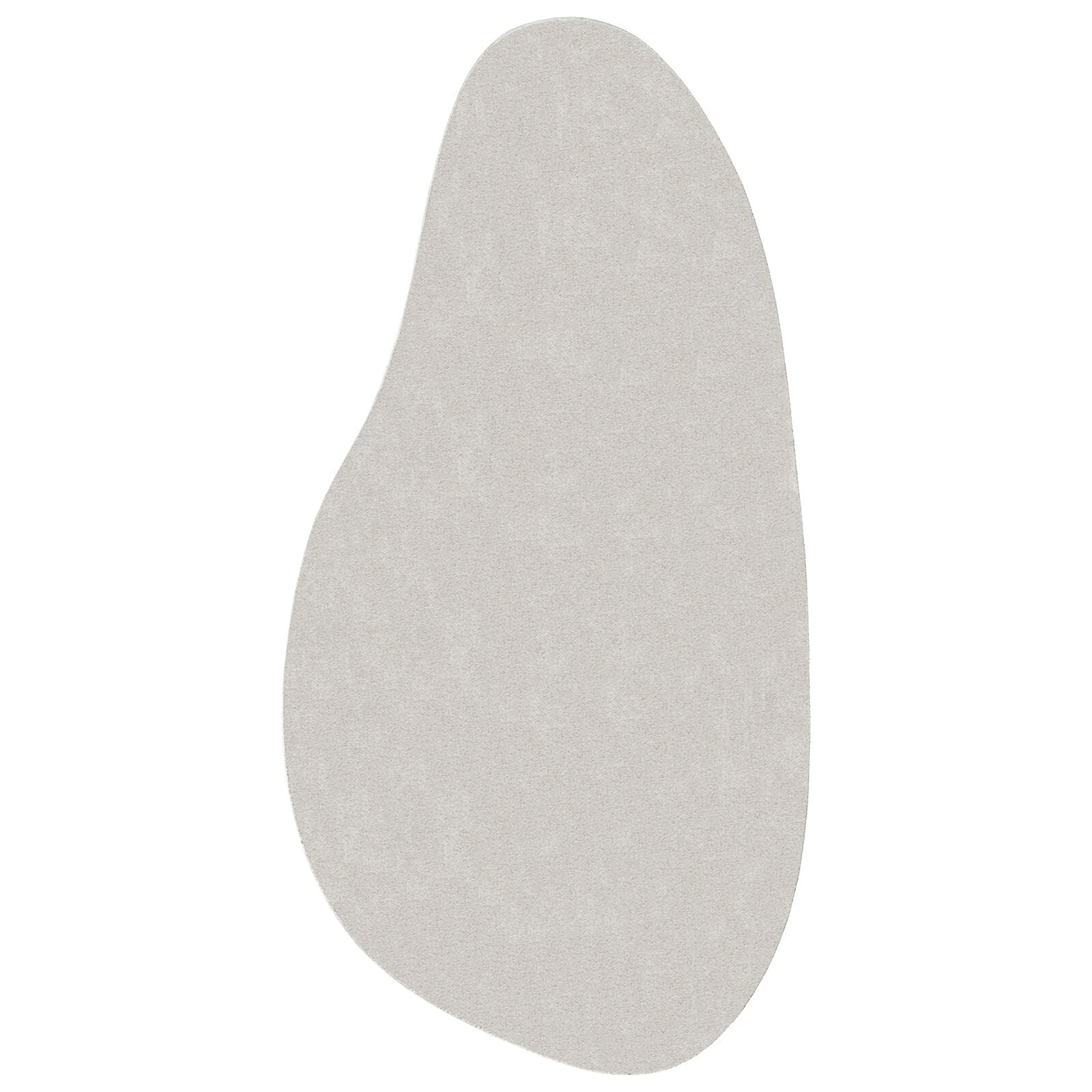 Vloerkleden Katoen Decoratieve Inzetstukken Zand 100 x 200 cm Ovaal-Golfrand