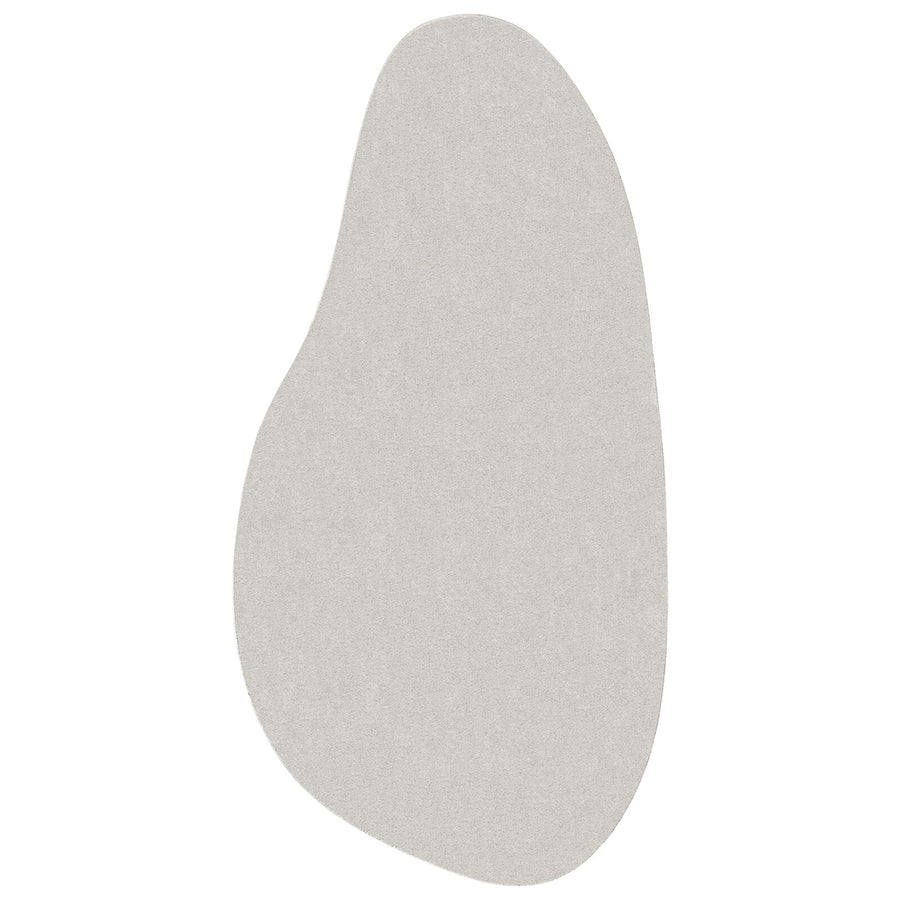 Vloerkleden Katoen Decoratieve Inzetstukken Zand 100 x 200 cm Ovaal-Golfrand