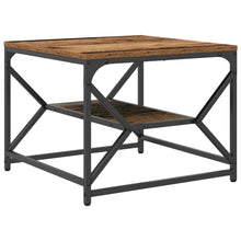 Salontafel Met Plank Oude Hout Gelaagd Hout Oud hout 51 x 50 x 40 cm