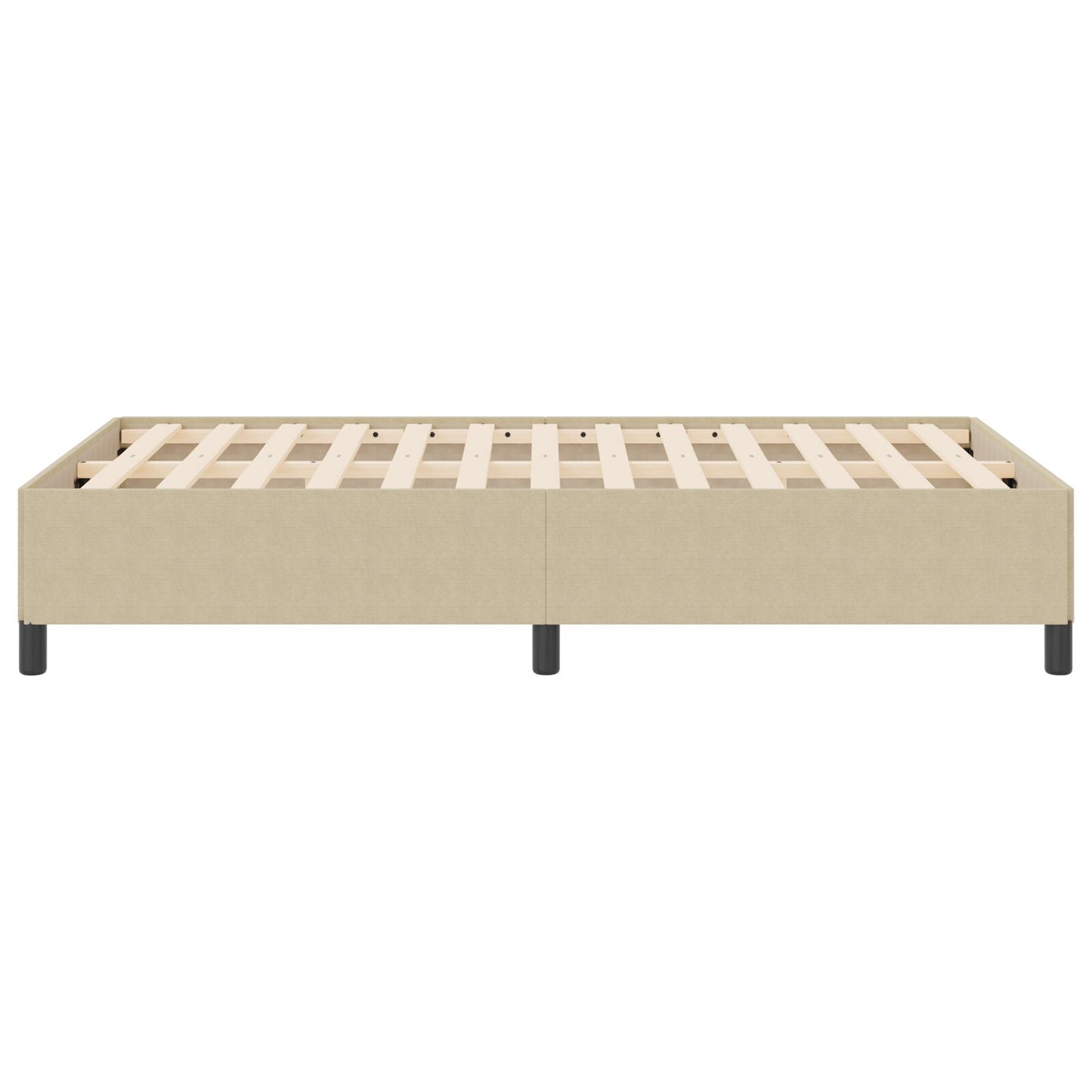 Bedframe Corduroy Stof Lichtgroen Grijs 120 x 190 cm