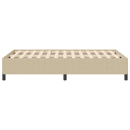 Bedframe Corduroy Stof Lichtgroen Grijs 120 x 190 cm