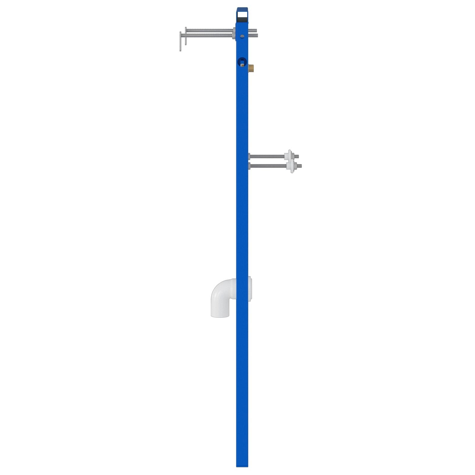 Badkameraccessoire Bevestigingen Blauw Staal 50 X 17,5 X 139 Cm voor urinoirsysteem