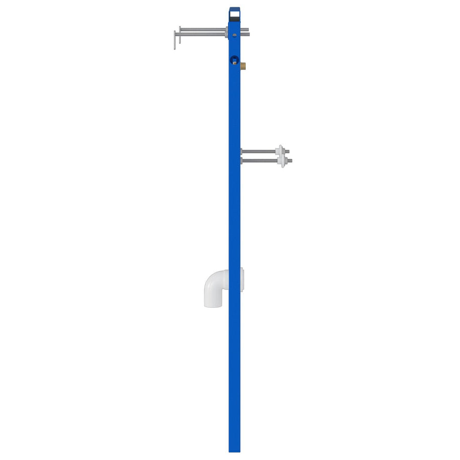 Badkameraccessoire Bevestigingen Blauw Staal 50 X 17,5 X 139 Cm voor urinoirsysteem