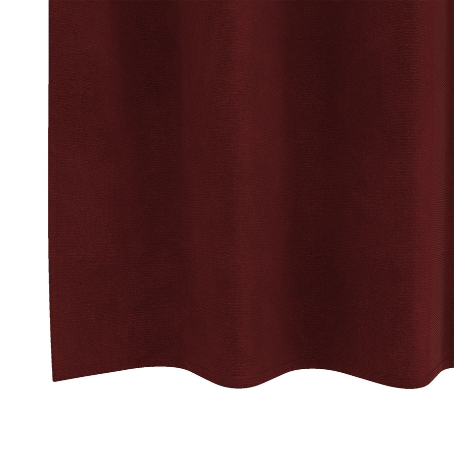 Blackout Gordijnen 2 Stuks Fluweel Wijnrood 140 x 260 cm met oogjes