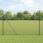 Afrasteringspaal 50 x 1.4 m grijs metaal