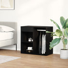 Cosmetica kast 80x40x75 cm zwart eiken