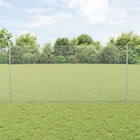 Hekpalen set staal zilver 1.2 x 50 m