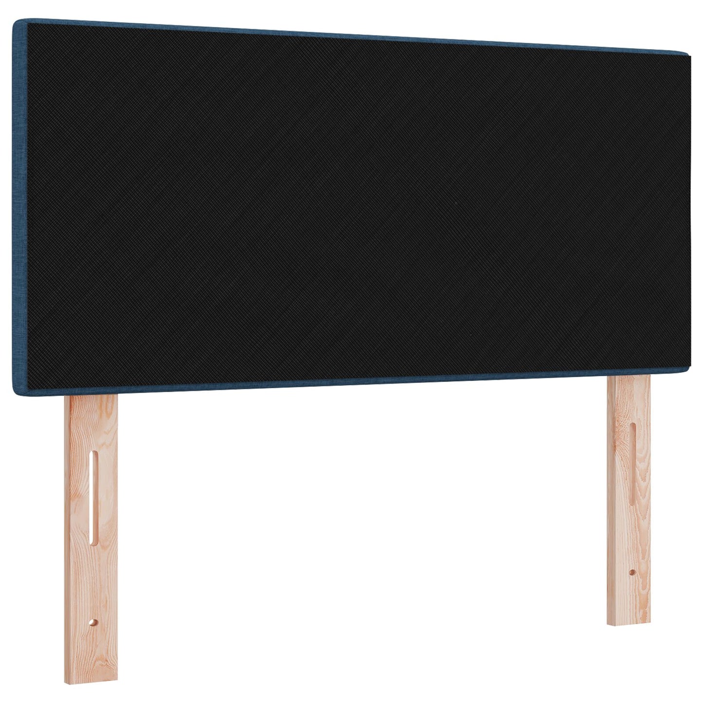 Hoofdbord Met Knopen Tufted Stof Blauw 100 cm Laag hoofdbord