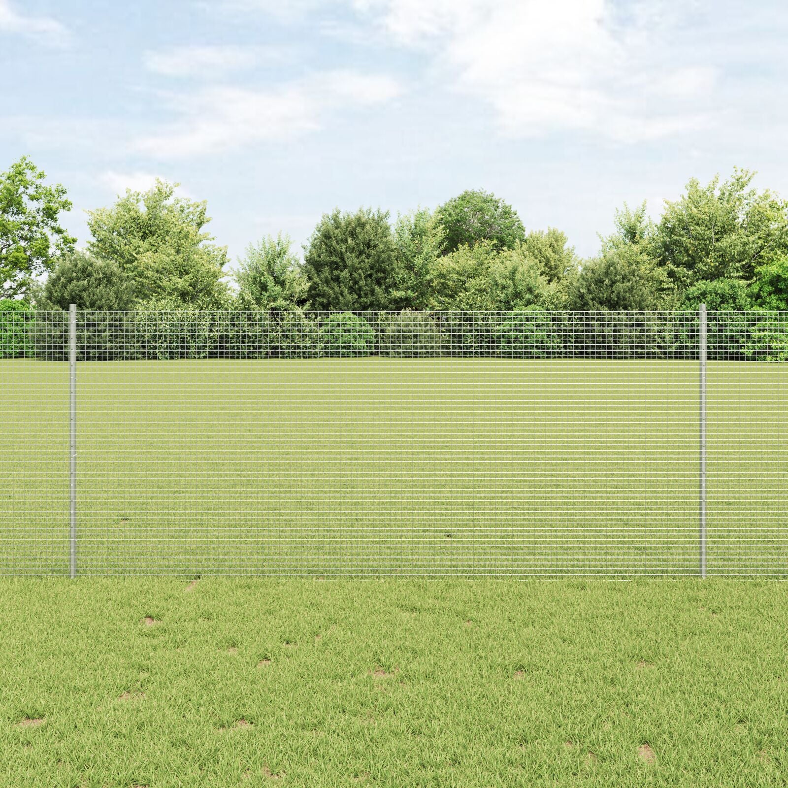 Tuinschutting Set Set Van 2 Gegalvaniseerd Staal 10 X 1 M