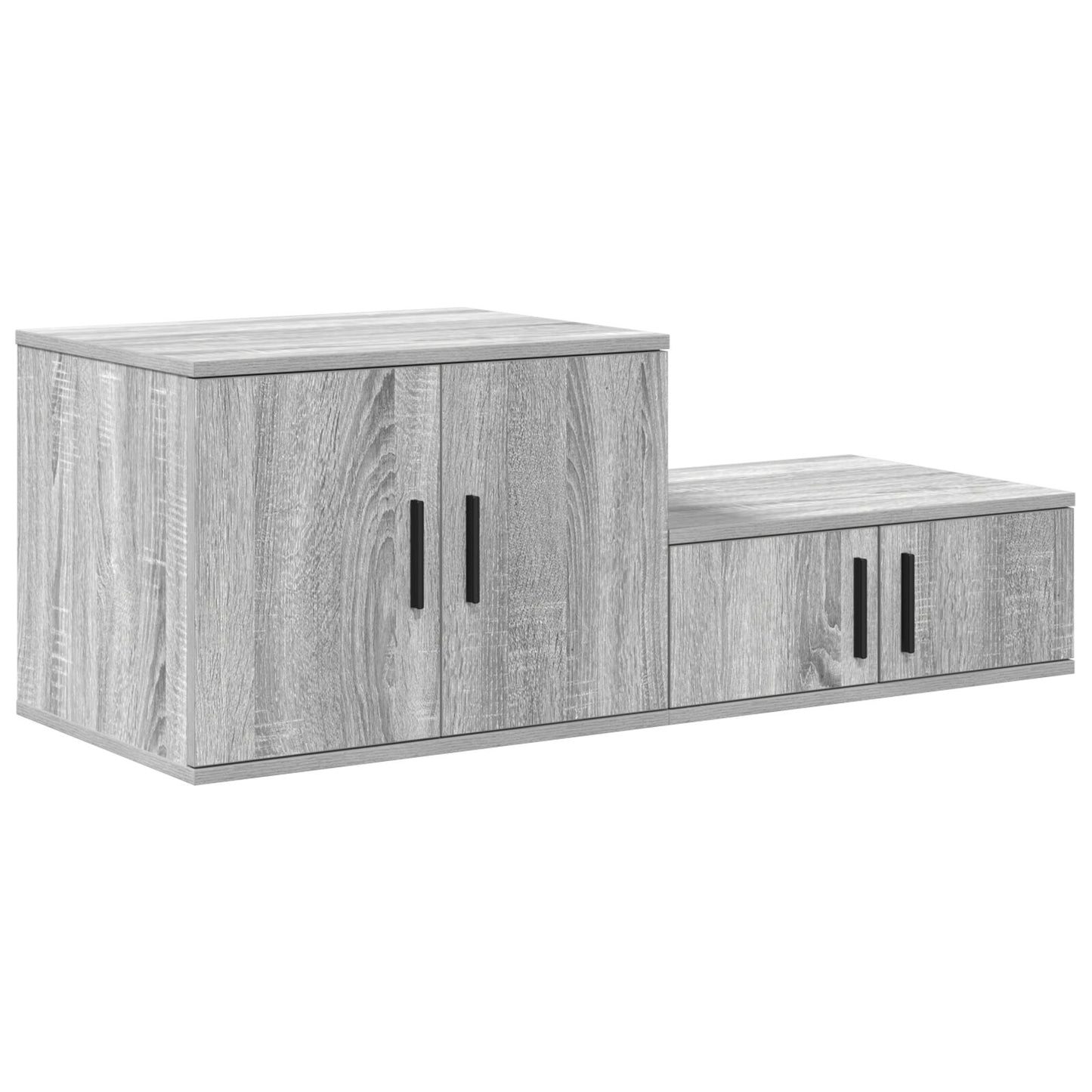 Opbergkast Bewerkt Hout Grijs sonoma 108 x 41 x 40 cm
