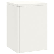 Buitenplantstands Pilaren 3 Stuks Te Staal Wit 3x (35/55/75 cm)