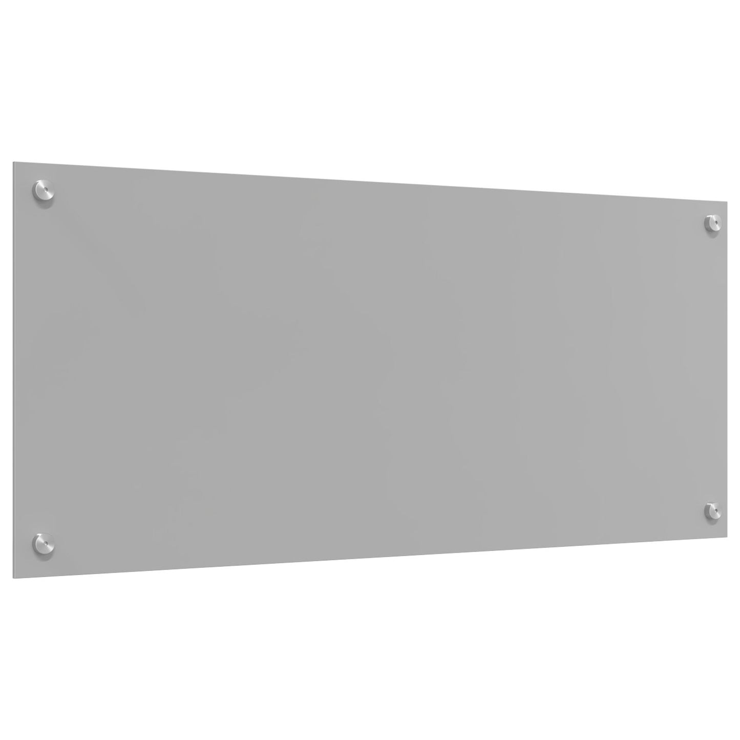 Keuken Achterwand 90X40X0,6 Cm Gehard Glas Lichtgrijs 90 x 40 cm