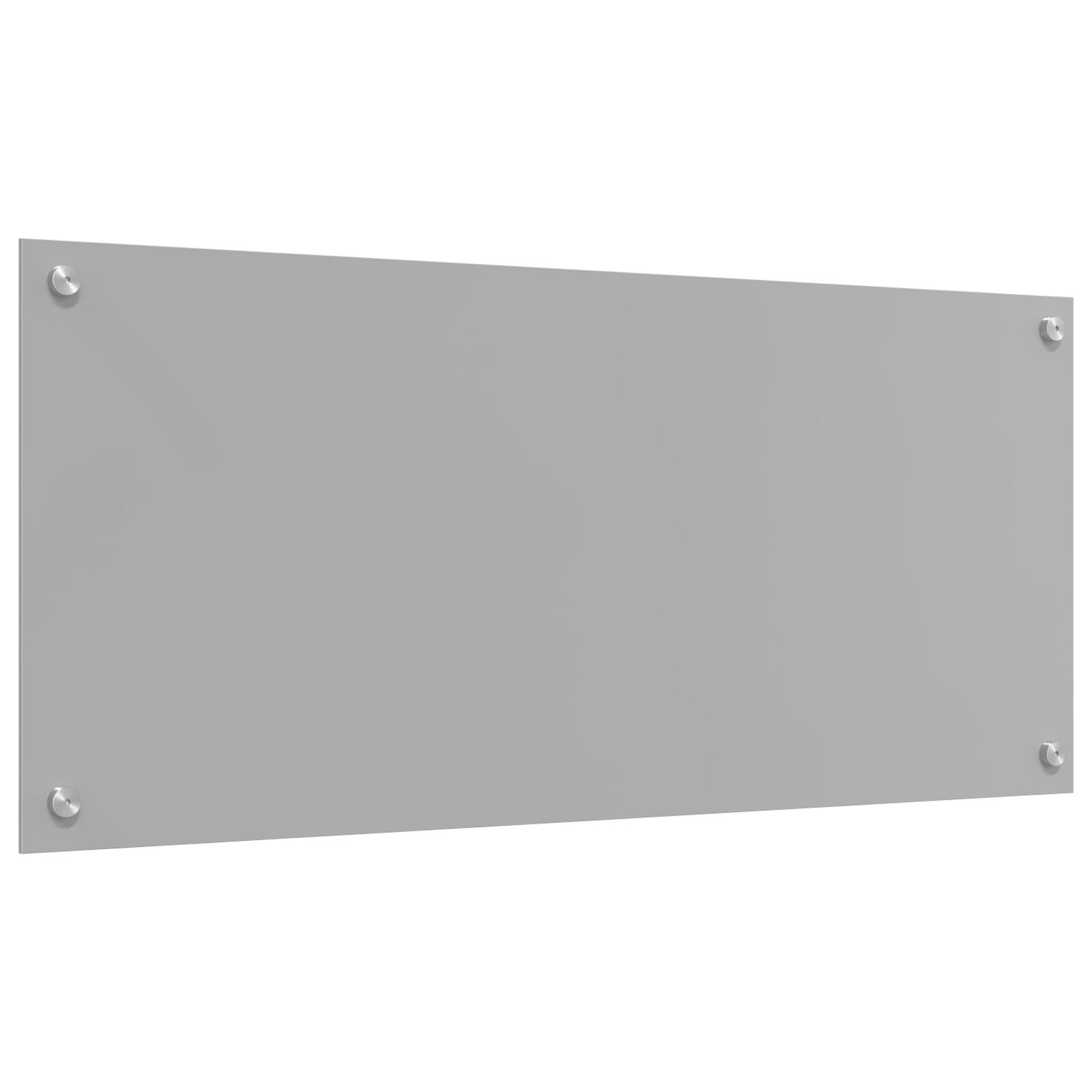 Keuken Achterwand 90X40X0,6 Cm Gehard Glas Lichtgrijs 90 x 40 cm