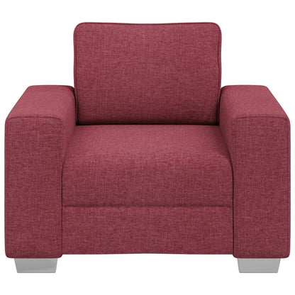 Fauteuil Wijnrood Stof Windrood 59 cm